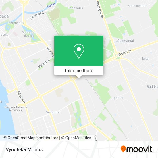 Карта Vynoteka