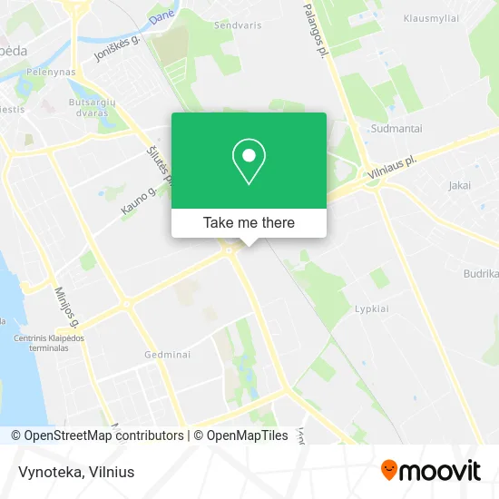 Карта Vynoteka