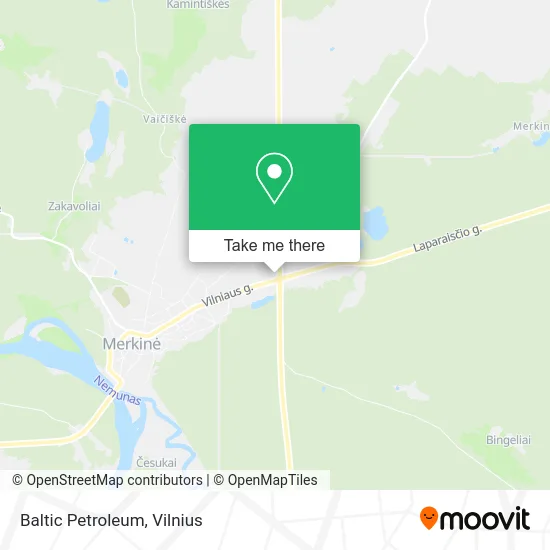 Карта Baltic Petroleum