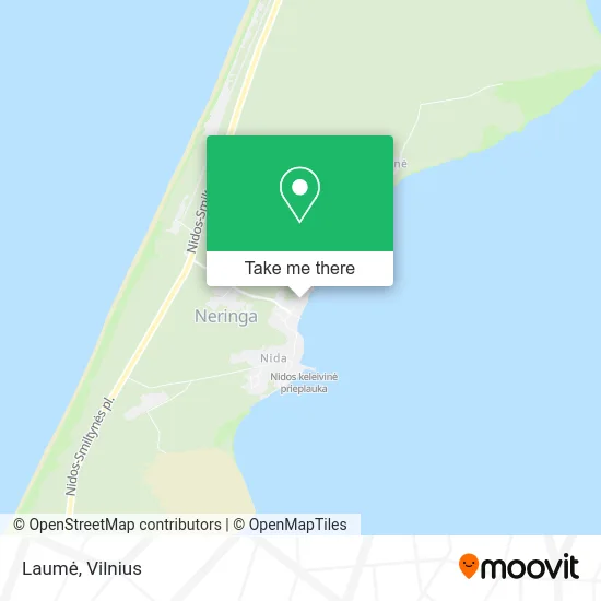 Карта Laumė