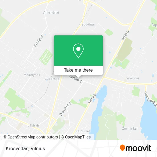 Карта Krosvedas
