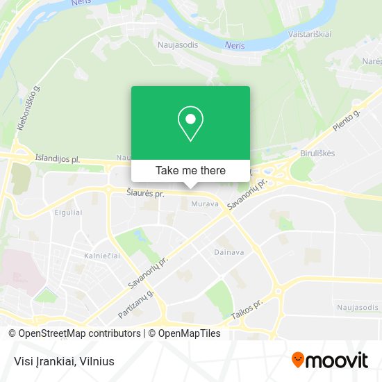 Карта Visi Įrankiai
