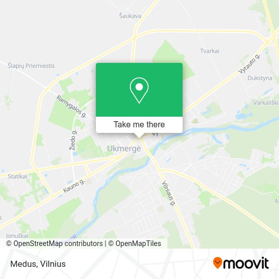 Карта Medus