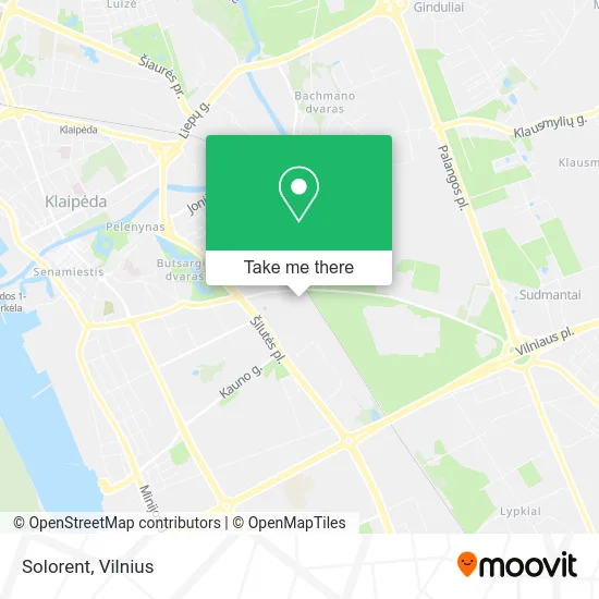 Карта Solorent