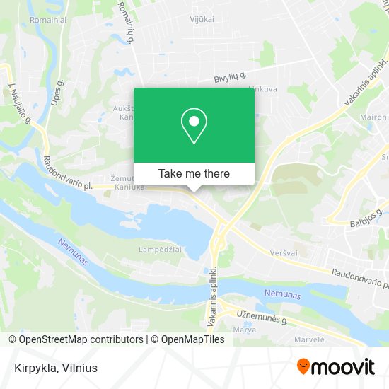 Карта Kirpykla
