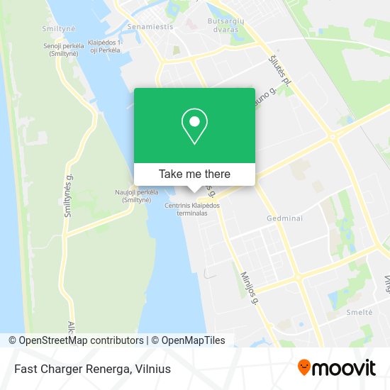 Карта Fast Charger Renerga
