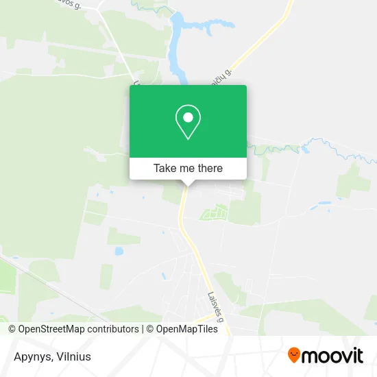 Карта Apynys
