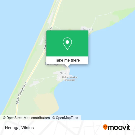 Карта Neringa