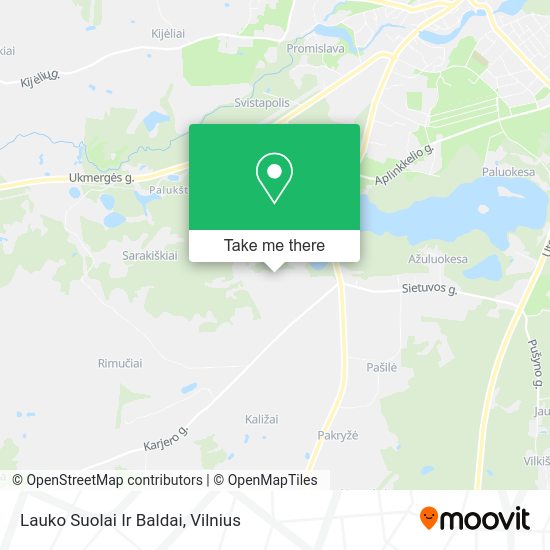 Карта Lauko Suolai Ir Baldai