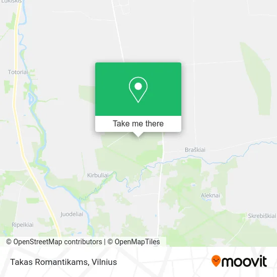 Карта Takas Romantikams