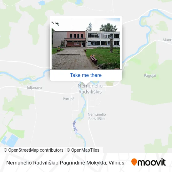 Nemunėlio Radviliškio Pagrindinė Mokykla map