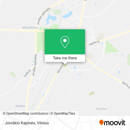 Карта Joniškio Kapinės