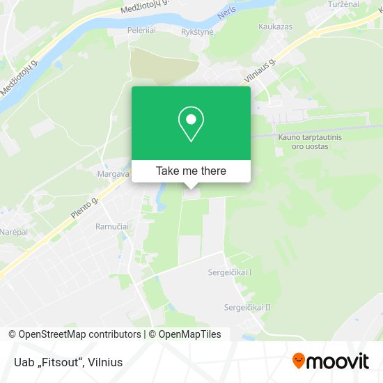 Карта Uab „Fitsout“
