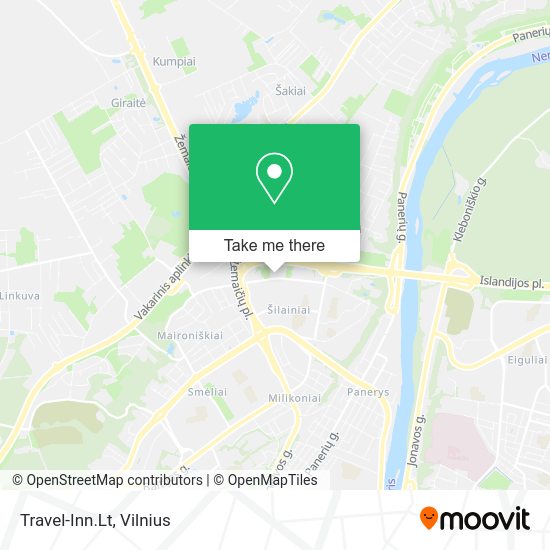 Карта Travel-Inn.Lt