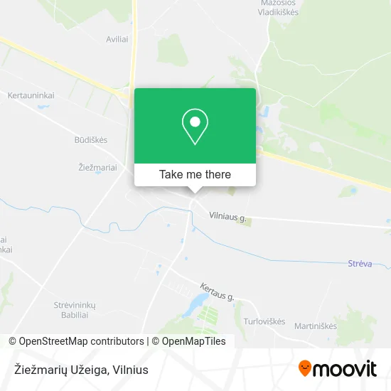 Карта Žiežmarių Užeiga