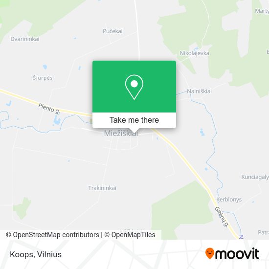 Карта Koops
