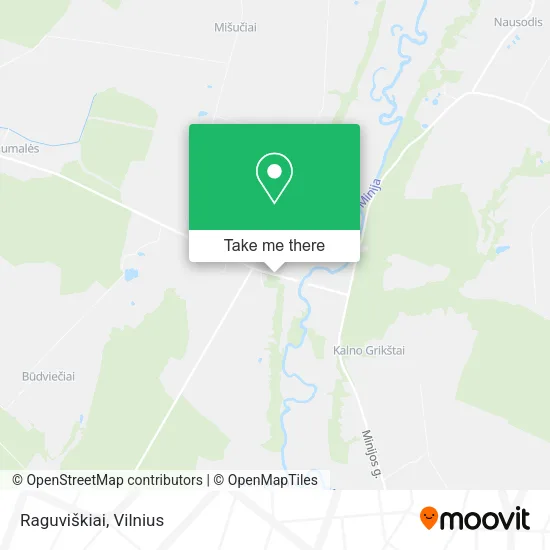 Карта Raguviškiai