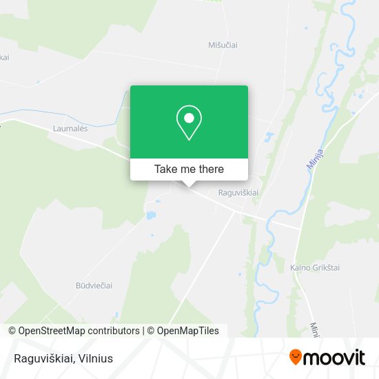 Карта Raguviškiai