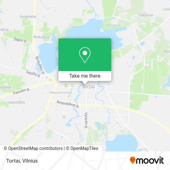 Tortai map