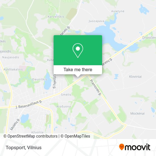 Карта Topsport