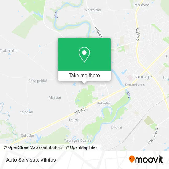 Auto Servisas map