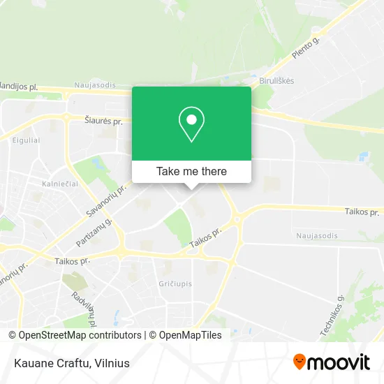 Карта Kauane Craftu