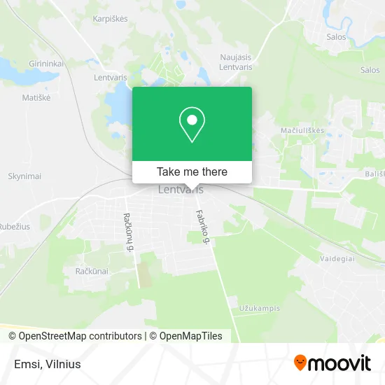 Emsi map