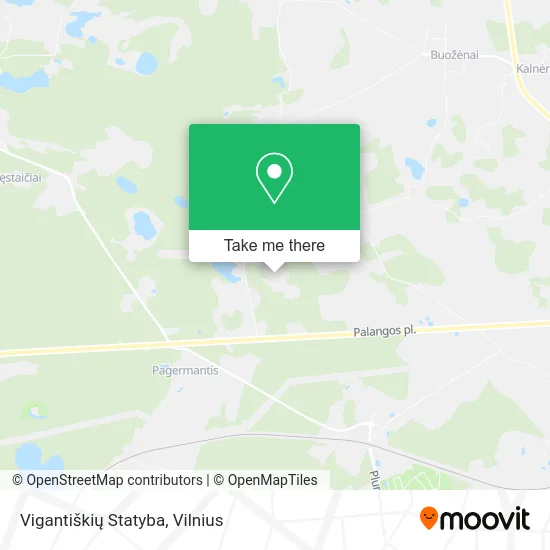 Карта Vigantiškių Statyba