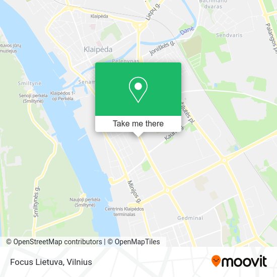 Карта Focus Lietuva