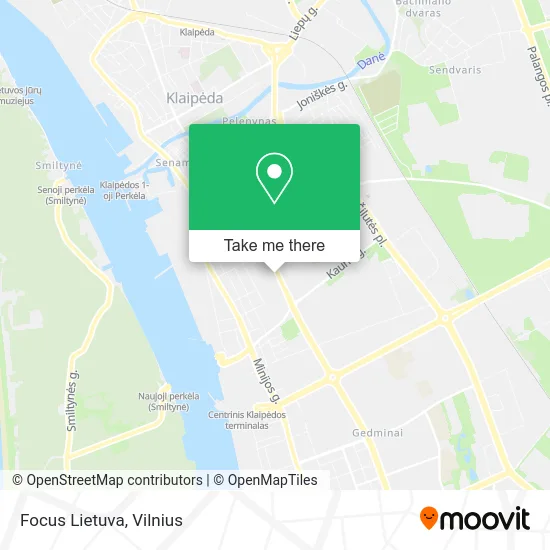 Карта Focus Lietuva