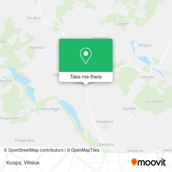 Карта Koops