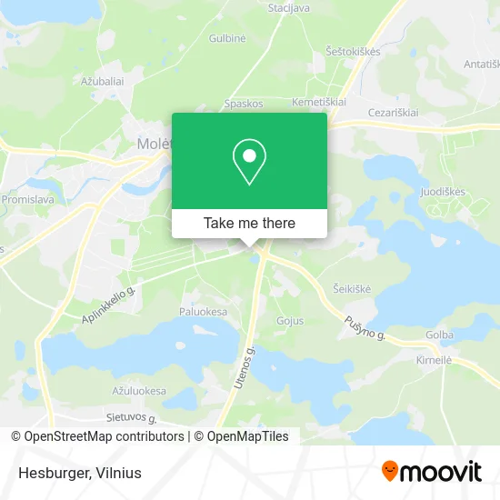 Карта Hesburger