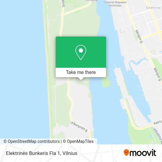 Карта Elektrinės Bunkeris Fla 1