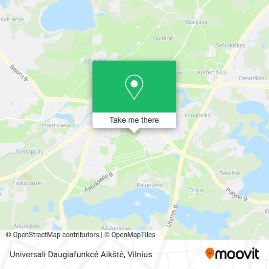 Карта Universali Daugiafunkcė Aikštė
