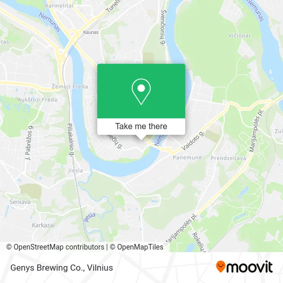 Карта Genys Brewing Co.