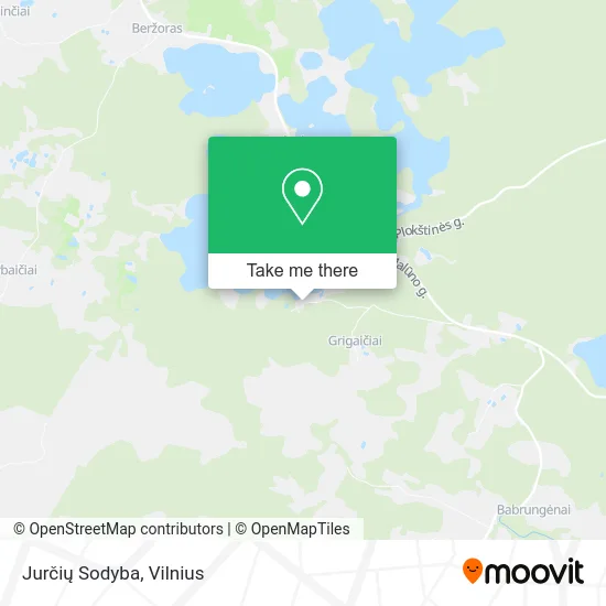 Карта Jurčių Sodyba