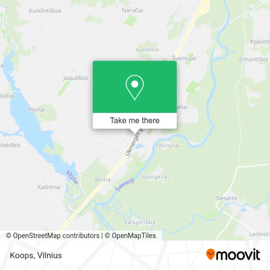 Карта Koops