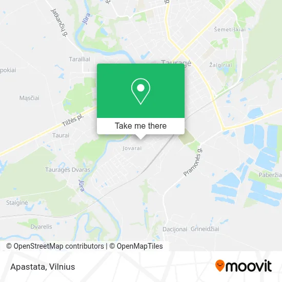 Apastata map
