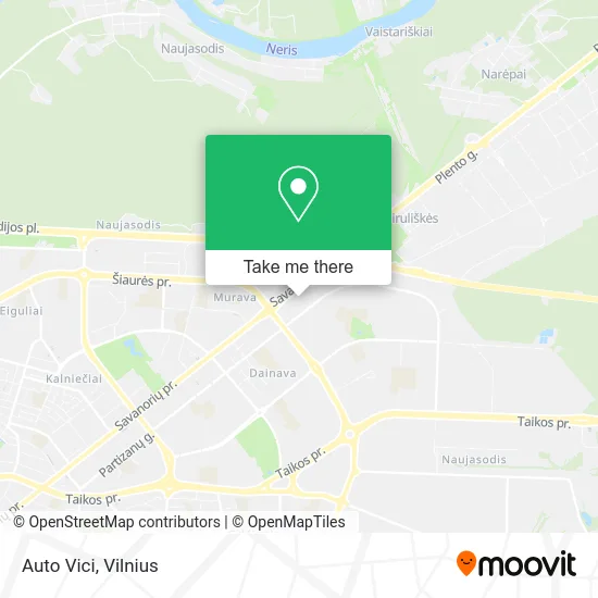 Карта Auto Vici