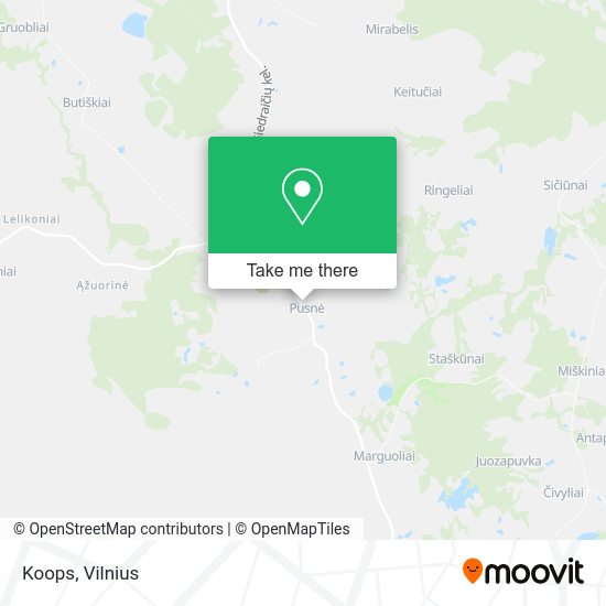 Карта Koops