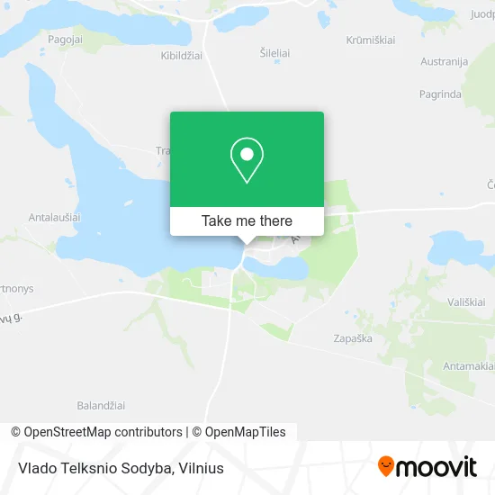 Карта Vlado Telksnio Sodyba