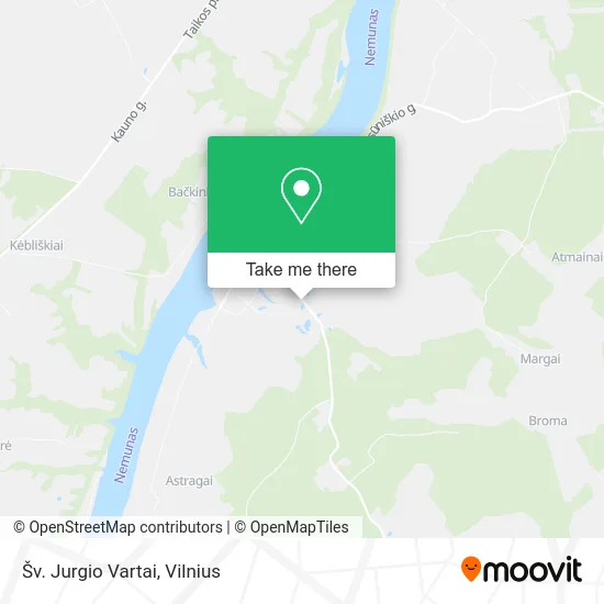 Карта Šv. Jurgio Vartai