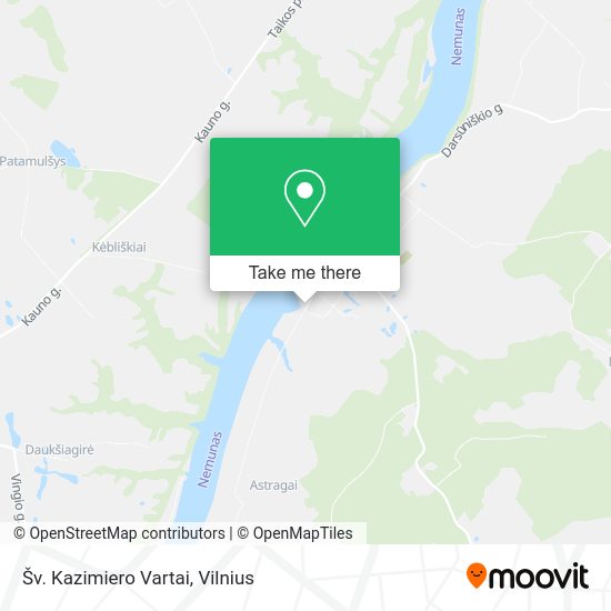 Карта Šv. Kazimiero Vartai