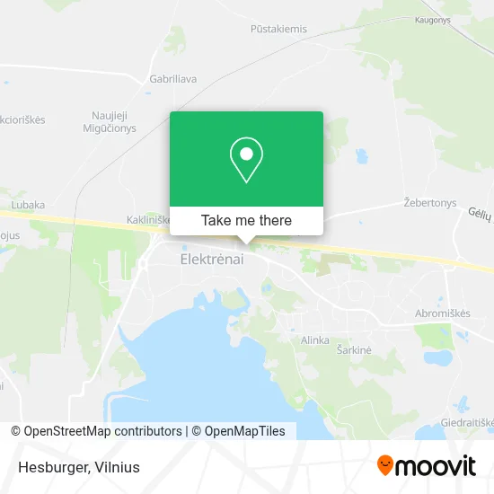 Hesburger map