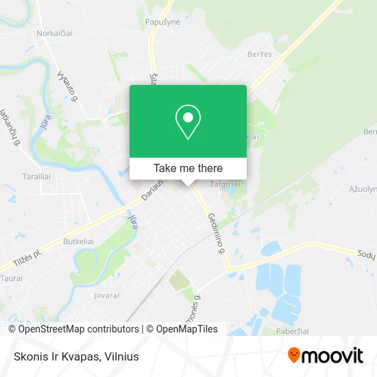 Карта Skonis Ir Kvapas