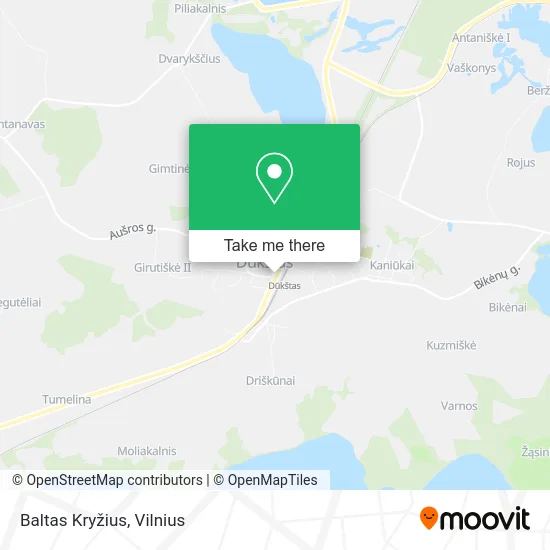 Карта Baltas Kryžius