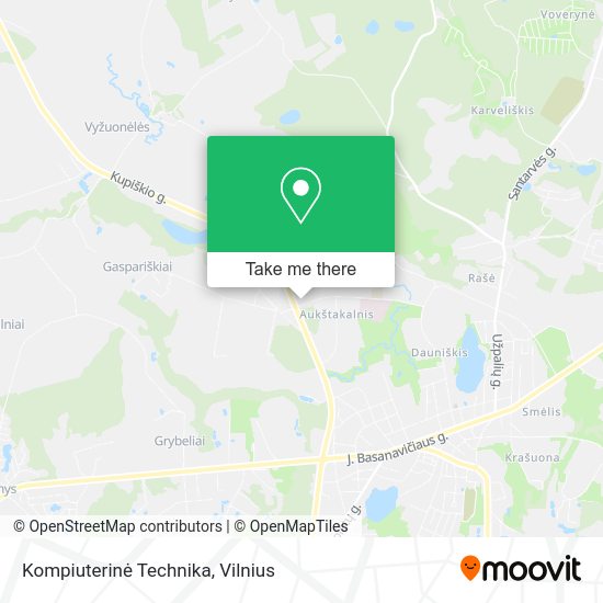 Карта Kompiuterinė Technika