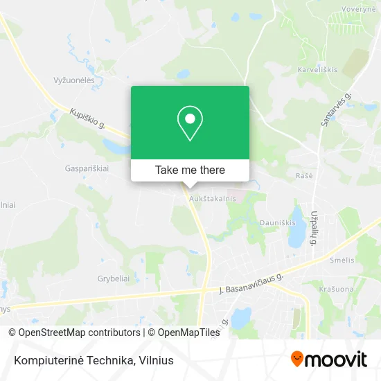 Карта Kompiuterinė Technika
