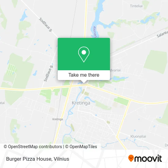 Карта Burger Pizza House