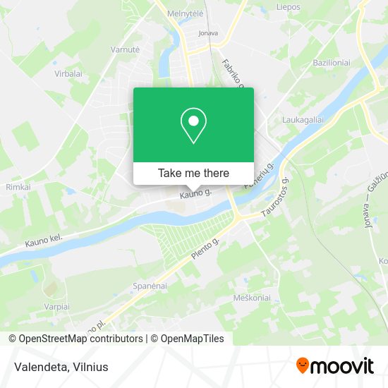 Карта Valendeta